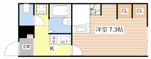 ハイラル聖徳の物件間取画像